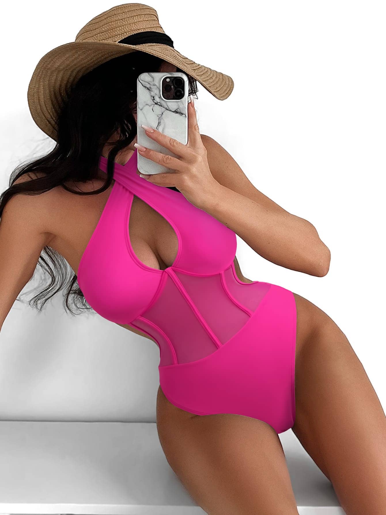 Koni One Piece Mesh Swimsuit