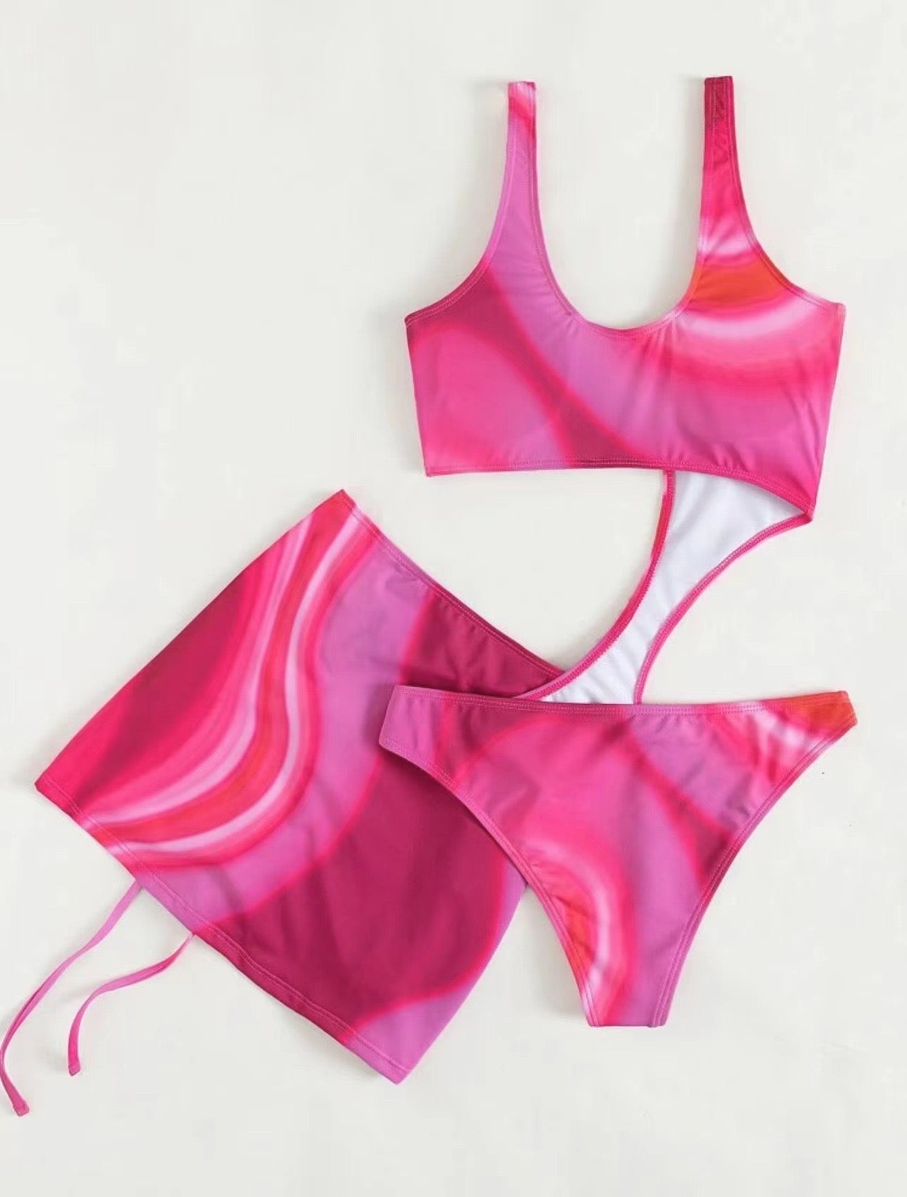 Tania Two Piece Swimsuit Pink